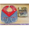 Image 1 : Western Bib & vintage mother's mending box