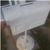 Image 5 : Large Metal standing  Mailbox heavy steel base