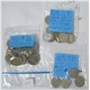 Image 1 : 1958 - 5 cent CDN Coins (3 bags) Including: 1927, 2x1929, 1934