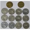 Image 4 : 1958 - 5 cent CDN Coins (3 bags) Including: 1927, 2x1929, 1934