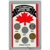 Image 1 : 1994 - 6 -5 cent Coins Consisting of all various metal (Contact used)