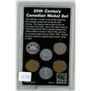 Image 2 : 1994 - 6 -5 cent Coins Consisting of all various metal (Contact used)