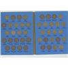Image 2 : 44 U.S. Jefferson 5 cent coins in Blue Whitman Booklet 1938 to 1961 (Some missing)