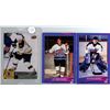 Image 1 : "Upper Deck" Over sized, Marc Savard card - 2009-10, Sealed & 2 Hockey postcards