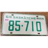 Image 2 : 1964 SK licence plates