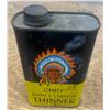 Image 4 : Chief paint thinner tin - Nice Graphic 6" tall