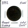 Image 1 : 1892 QUEEN VICTORIA ONE CENT