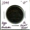 Image 1 : 1844 PROVINCE OF CANADA 1/2 PENNY