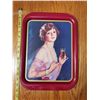Image 1 : 1974 COCA COLA TRAY "1927 CALENDAR GIRL"