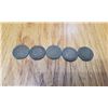 Image 1 : 5 x Canada Large Cent 1915, 1916, 1917, 1918, 1919