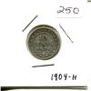 Image 1 : 1904 Newfoundland silver 10 cents G6/VG