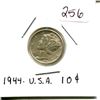 Image 1 : 1944 US silver 10 cents EF-45/AU