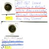 Image 1 : 2 x Canada Loonies 2017 Maple Leafs + 2017 Connecting A Nation 150th