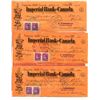 Image 1 : 3 cancelled cheques from 1949