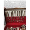Image 3 : CUTLERY BOX W/ MIXED CUTLERY