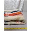 Image 4 : WOOL BLANKET W/ WOVEN PEOPLE