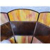 Image 6 : 1970'S LEADED GLASS LIGHT FIXTURE