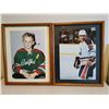 Image 1 : 2 GRETZKY PICTURES 11.5" X 14.5"
