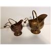 Image 4 : 2 BRASS PITCHERS