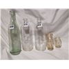 Image 1 : 2 NURSERY RHYME BOTTLES, 2 CANDY JARS, 1 YORKTON BOTTLE