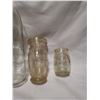 Image 4 : 2 NURSERY RHYME BOTTLES, 2 CANDY JARS, 1 YORKTON BOTTLE