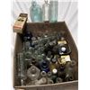 Image 1 : HUGE LOT MEDICINE BOTTLES, ALL OLD AND EMBOSSED