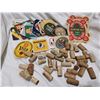 Image 1 : BIG LOT OF BEER COASTERS + ALL DIFFERENT WINE CORKS