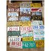 Image 1 : LOT OF 27 LICENSE PLATES