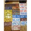 Image 1 : LOT OF 22 LICENSE PLATES