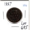 Image 1 : 675 1887 LARGE CENT