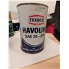 Image 4 : 796 TEXACO HALVOLINE SAE 20 20W 1 LITER FULL