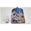 Image 2 : Vintage - Mickey mouse, metal snow shovel, with Mickey mouse glass - 1950s