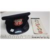 Image 2 : Vintage "Pacific 66" Service station hat, with Pacific 66 road map