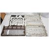 Image 1 : Lot of 5, Cast iron hot & cold air return vents