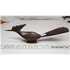 Image 1 : Iron wood, hand carved "Road runner" figurine