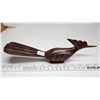 Image 3 : Iron wood, hand carved "Road runner" figurine