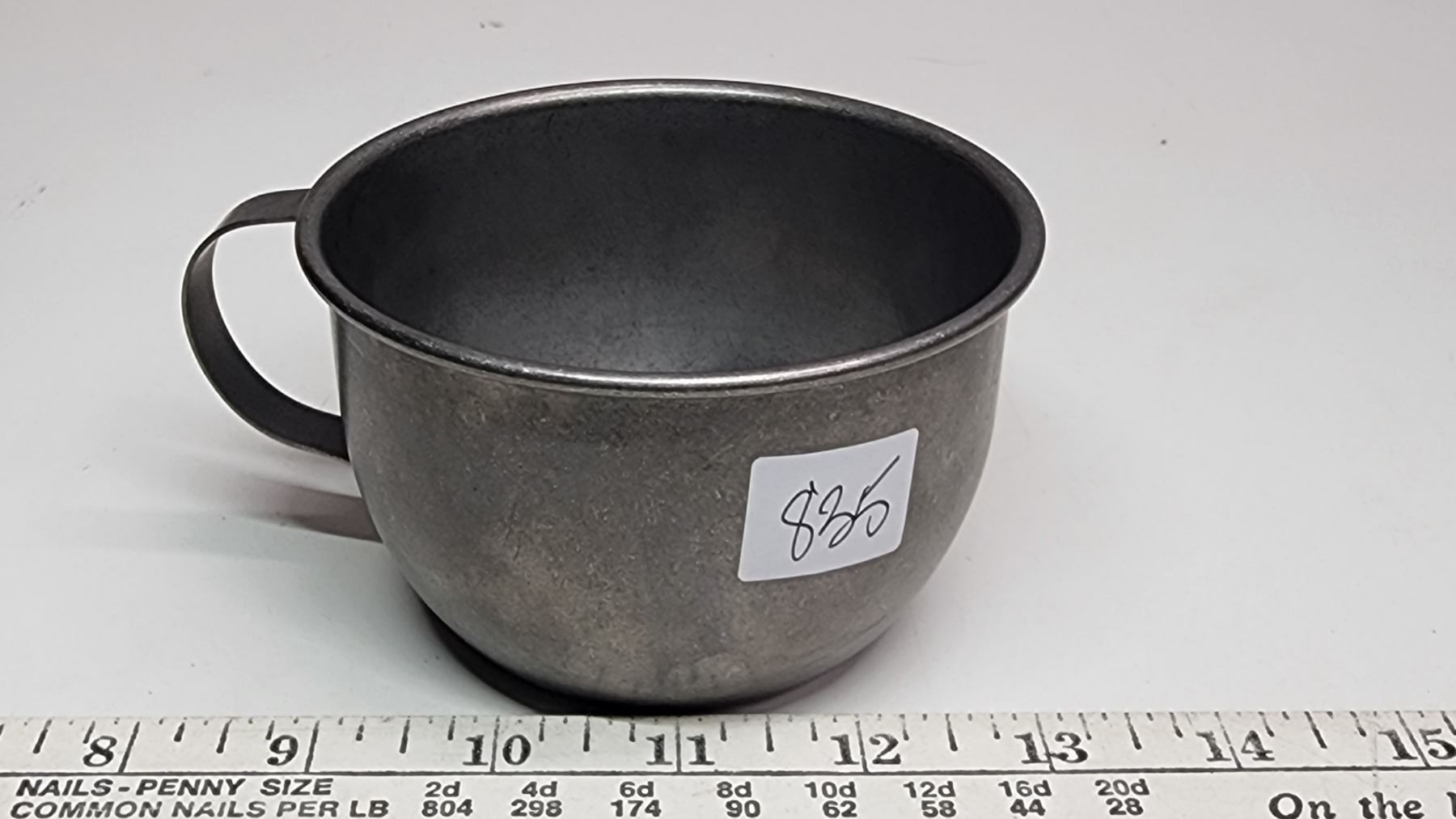 Inmate Cup Vintage, USP Alcatraz inmates drink cup - reproduction - Schmalz Auctions
