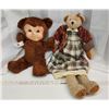 Image 1 : Pair of Vintage teddy bears