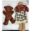 Image 3 : Pair of Vintage teddy bears