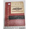Image 1 : Original 1956 Chevrolet car manual, Canadian version