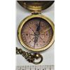 Image 3 : Brass compass with chain - A beauty