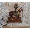 Image 2 : Very Old Working Copper Horse Lamp