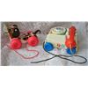 Image 3 : Pair vintage Fisher Price Pull Toys