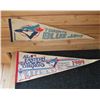 Image 1 : Pair vintage Blue Jays Pennants