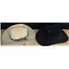 Image 1 : Pair Western Cowboy Hats Both Lanning  Tan is M 7-7.5