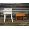 Image 1 : Pair Wood Stools