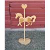 Image 1 : Free Standing Wood Horse