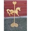 Image 2 : Free Standing Wood Horse