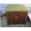 Image 1 : Ottoman/Foot stool/sewing box circa 1940's?