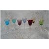 Image 1 : Matching Set Stemmed Liqueur Glasses